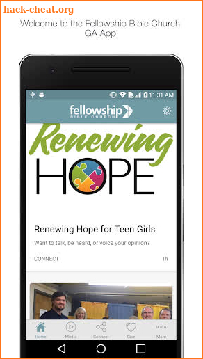 Fellowship Bible Church GA screenshot