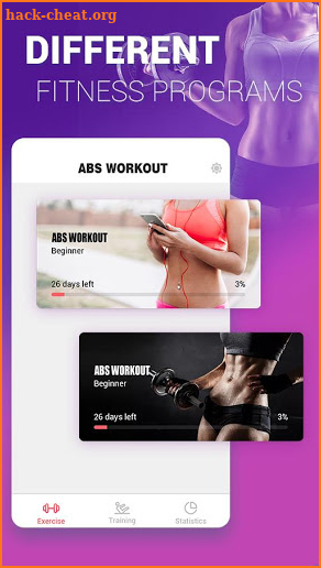 Female Abs Workout: Lose Belly Fat in 30 Days screenshot