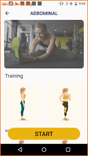 Female & Mold Figure Gym screenshot