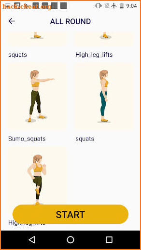 Female & Mold Figure Gym screenshot