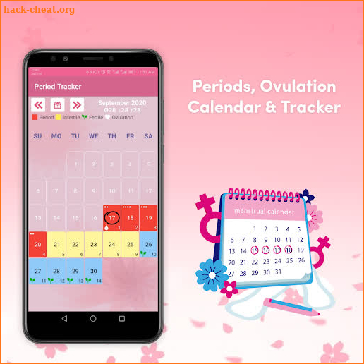 Female Care: Ovulation, Bodyweight & Period Track screenshot