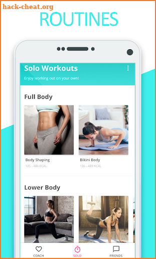 Female Fitness: Workout for Women, Fitness App screenshot