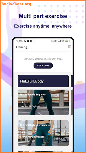 Female Home Training - Workout screenshot