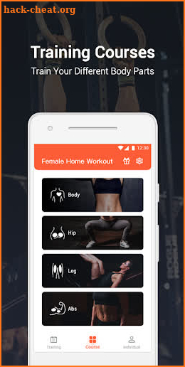 Female Home Workout screenshot