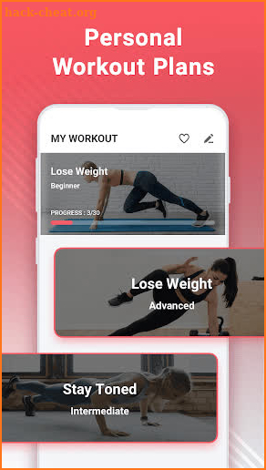 Female Home Workout Lite screenshot