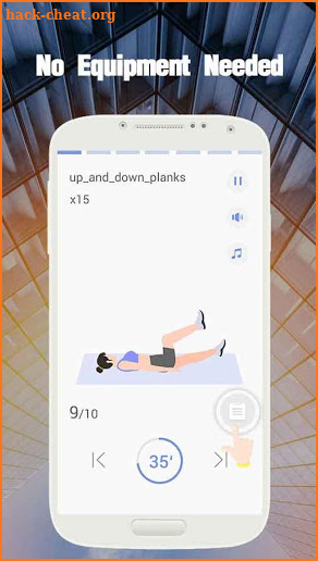 Female Home Workout—free fitness app & weight loss screenshot