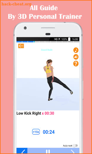 Female Kickboxing Fitness - Self Defense screenshot