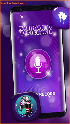 Female to Male Voice Changer screenshot