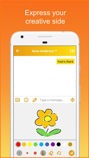 Fennec Messenger - for Kids, Family and Friends screenshot
