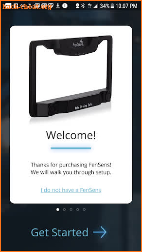 FenSens Smart Wireless Parking Sensor screenshot