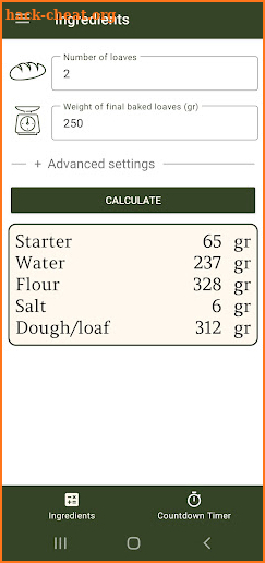 Fermentable - Bread Toolbox screenshot