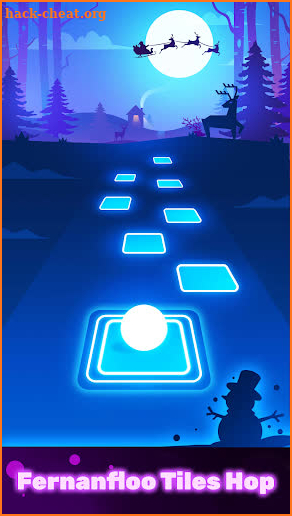 Fernanfloo Tiles Hop Game screenshot