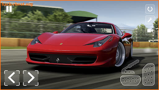 Ferrari 458 Italia Real Racing screenshot