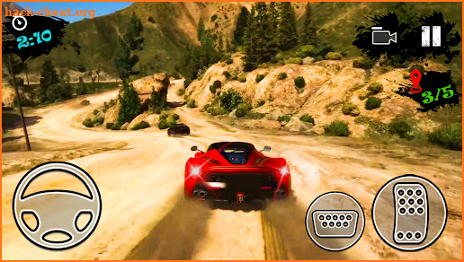 Ferrari Car - Offroad Game screenshot
