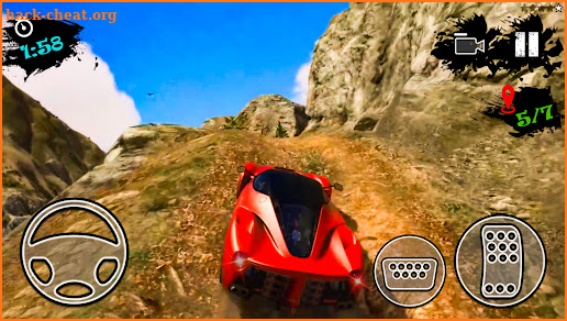 Ferrari Car - Offroad Game screenshot