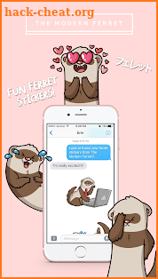 Ferret Stickers by The Modern Ferret screenshot