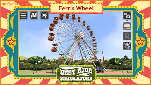 Ferris wheel - Funfair Amusement park screenshot