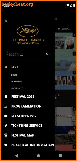 Festival de Cannes – Official screenshot