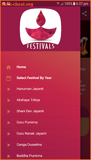 Festivals Date Time screenshot