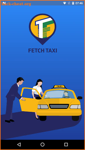 Fetch Taxi App screenshot