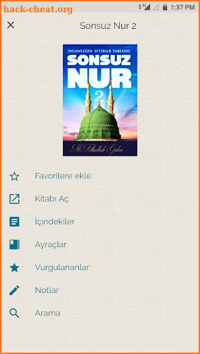 Fethullah Gülen Kitaplığı screenshot