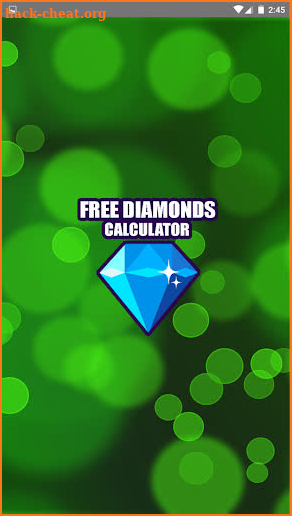 FF Calc Free Diamonds for Free Fir ML💎💎2020 screenshot