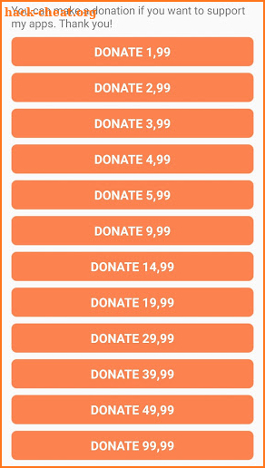 FF Donate App screenshot