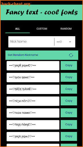FF Name Style Creator - 🔥 Free Nicknames screenshot