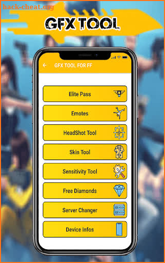 FF Skin Tool & Elite Pass Bundle & GFX Tool For FF screenshot