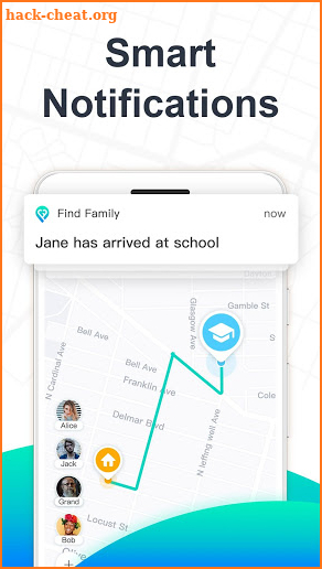 FF360 Family Locator  -Locate kids by Phone Number screenshot