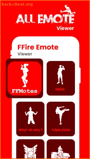 FFF: FF Rare Skin Tool, Emotes screenshot