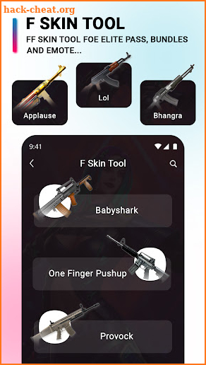 FFF FF Skin Tool screenshot