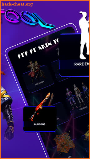 FFF FF Skin Tool, Elite Pass screenshot