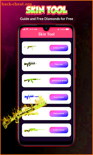 FFF FF Skin Tool, Elite pass, Emote, skin screenshot
