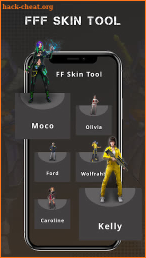 FFF: FF Skin Tool, Emotes screenshot