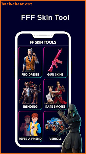 FFF : FF Skin Tool Master screenshot