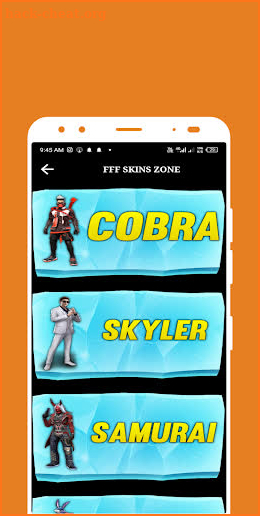 FFF Skins Zone screenshot