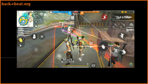 FFH4X Fire Hack FF Mod Menu screenshot