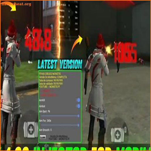FFH4X Mod menu fire screenshot