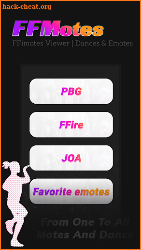 FFimotes Viewer Dances & Emotes screenshot