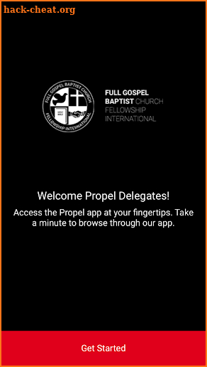 FGBCF Propel Conference 2018 screenshot
