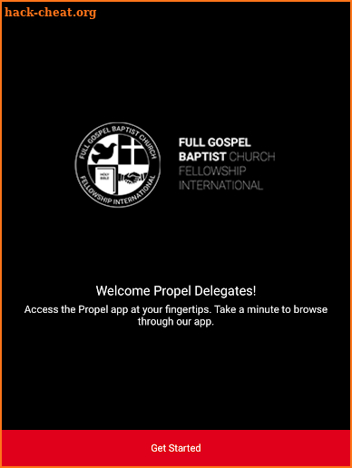 FGBCF Propel Conference 2018 screenshot