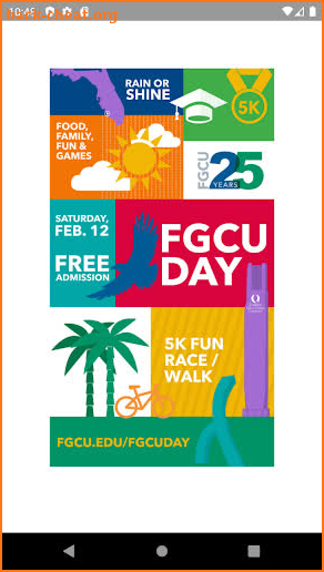 FGCU Day Event Guide screenshot