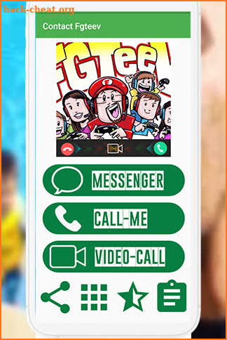 FGteev audio video call & chat simulator screenshot