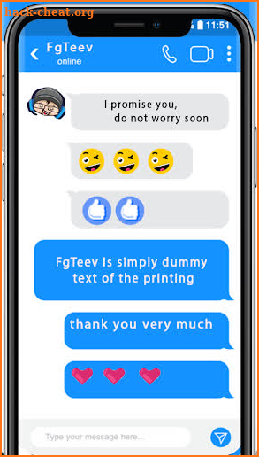 FGTeev Fake Video Call & chat: Amazing Family screenshot