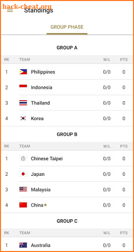 FIBA Asia Cup screenshot