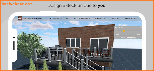 Fiberon Deck Designer screenshot