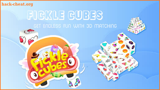 Fickle Cubes - 3D match puzzle screenshot