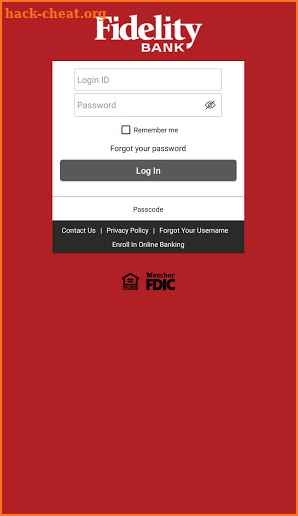 Fidelity Bank Mobile App screenshot