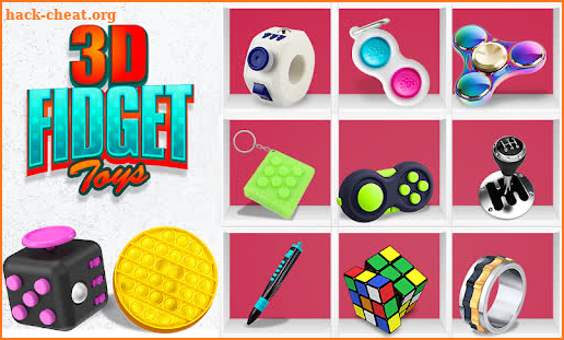 Fidget Buttons 3D Antistress Toys Satisfying kit screenshot